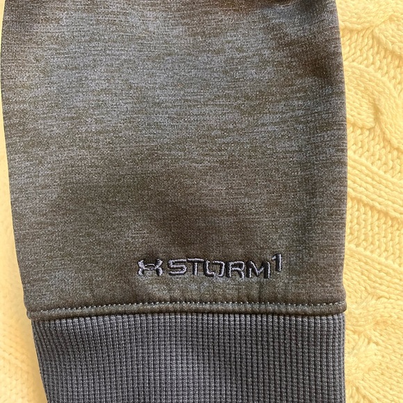 UNDER ARMOUR H STORM NAVY BLUE 1/4 ZIP - Picture 5 of 8